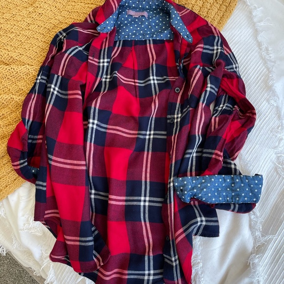 Flannel top - Picture 2 of 2